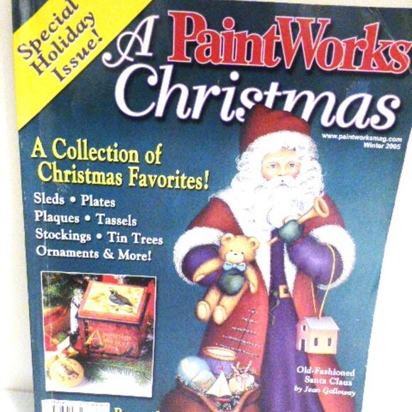 4 PAINT WORKS Magazine CRAFT Projects Christmas Painting Craft - Picture 11 of 16